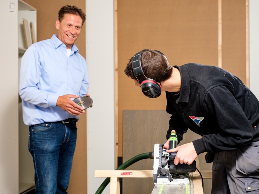 DB Vakcollege - begeleiding van ervaren trainer